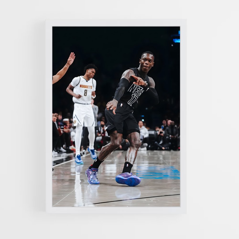 Poster L'Élan de Dennis – affiche Basketball (vue 3)